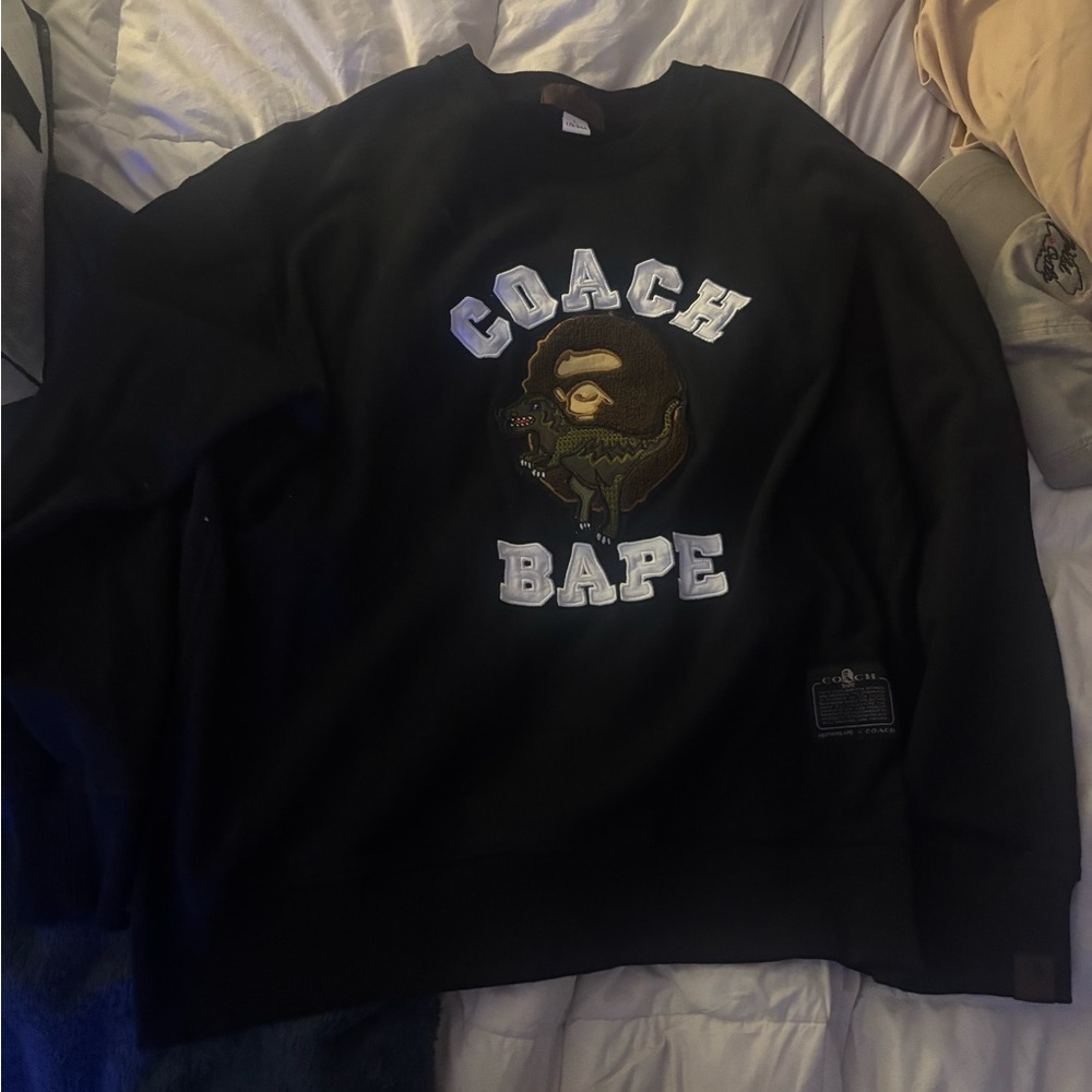 COACH X BAPE CREWNECK